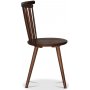 Sintorp spisegruppe, rundt spisebord 115 cm inkludert 4 stk. Castor pinnestoler i valntt  Brun marmor (Laminat)