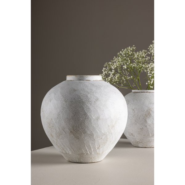 Globusvase 28 x 29 cm - Beige/Brun Globusvase 28 x 29 cm - Beige/Brun