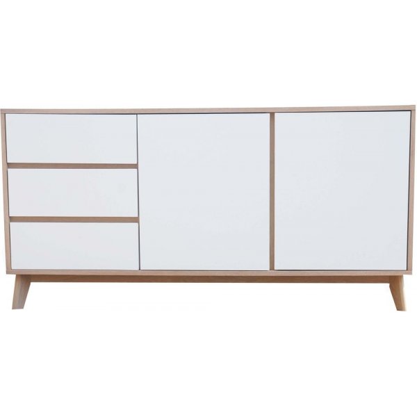 Svedala sideboard - Hvit/Eik