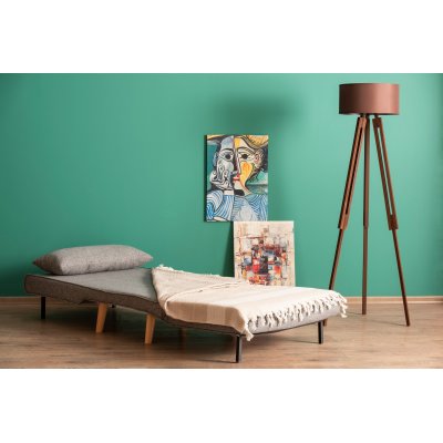 Sammenleggbar sengestol - Lys gr