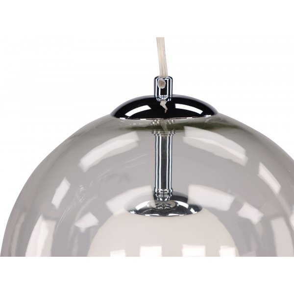 Roche taklampe - Gjennomsiktig/krom/hvit Roche taklampe - Gjennomsiktig/krom/hvit