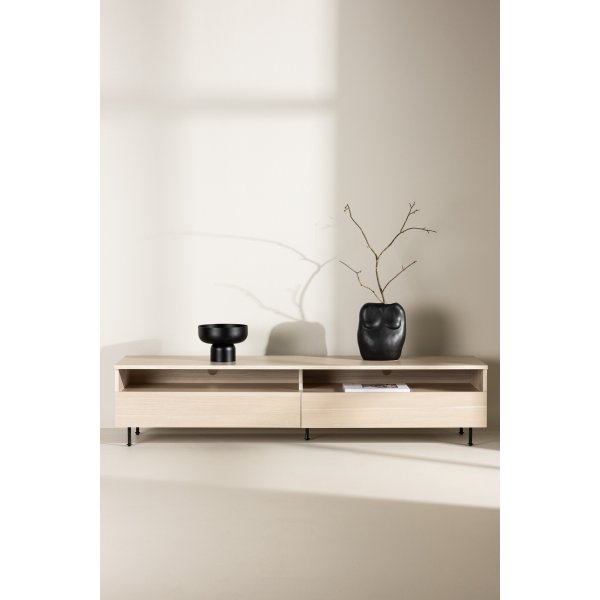 Navarra TV-stativ - Hvitvasket Navarra TV-stativ - Hvitvasket