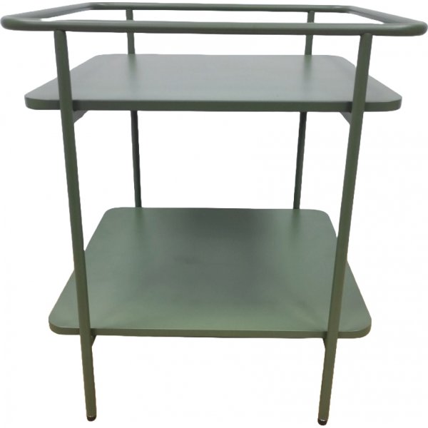 Krydret sidebord 45 x 45 cm - Grønn Krydret sidebord 45 x 45 cm - Grønn