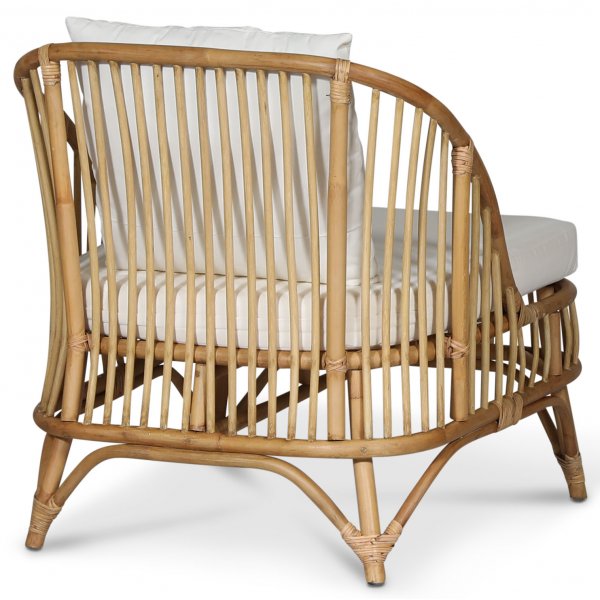 Baboo lenestol med pute - Rotting natur