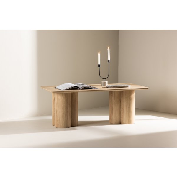 Salongbord 120 x 60 cm hvitkalket - Olivia Salongbord 120 x 60 cm hvitkalket - Olivia