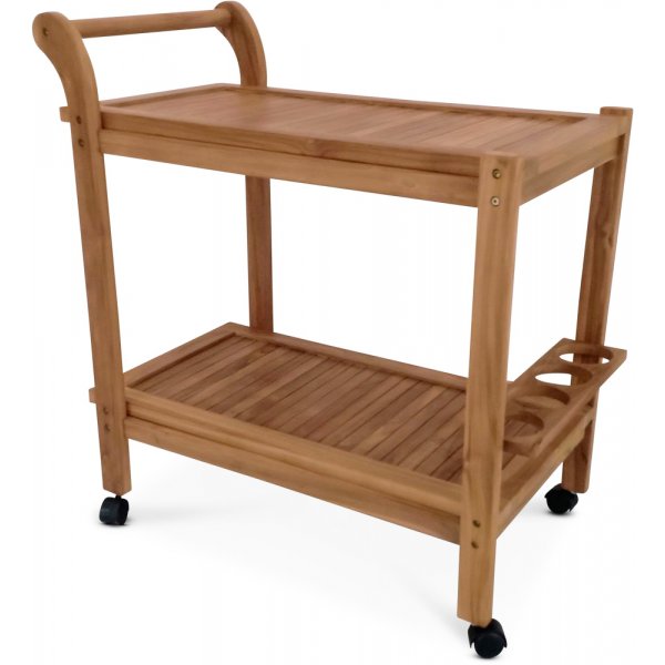 Hallerd serveringsvogn - Teak