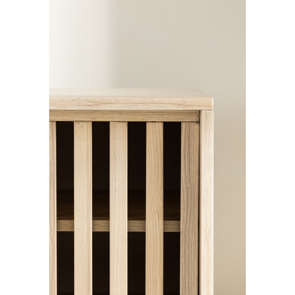 Lugo TV-stativ - Hvitvasket