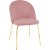 Giovani velvet stol - Rosa/Messing + Tekstilrens for mbler