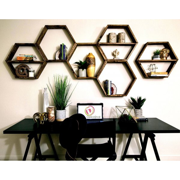 Rafa vegghylle 109 - Valnøtt Rafa vegghylle 109 - Valnøtt