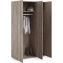Pepe garderobe med 3 drer - Trffel