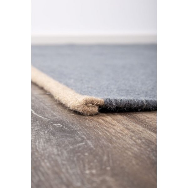 Ullteppe Ryder - Blå Ull Ullteppe Ryder - Blå Ull