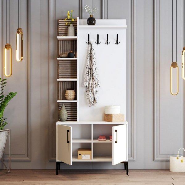 Viyana gangmøbel, 90 cm - Hvit Viyana gangmøbel, 90 cm - Hvit