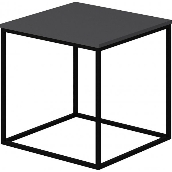 Basak salongbord 52 x 50 cm - Antrasitt