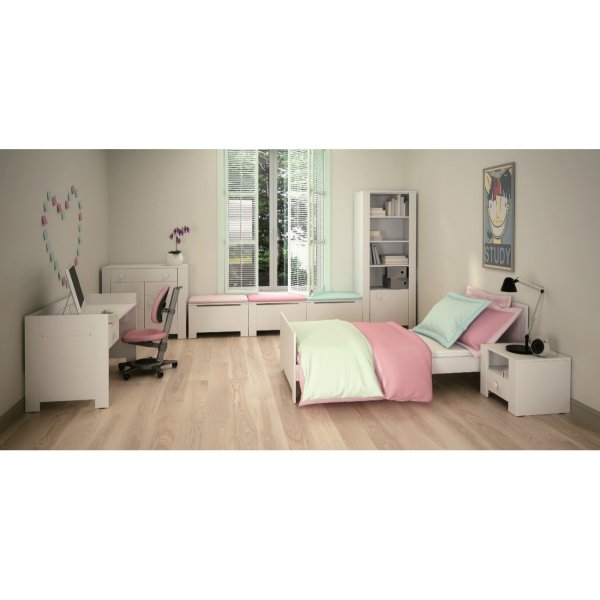 Sandra nattbord - Hvit Sandra nattbord - Hvit