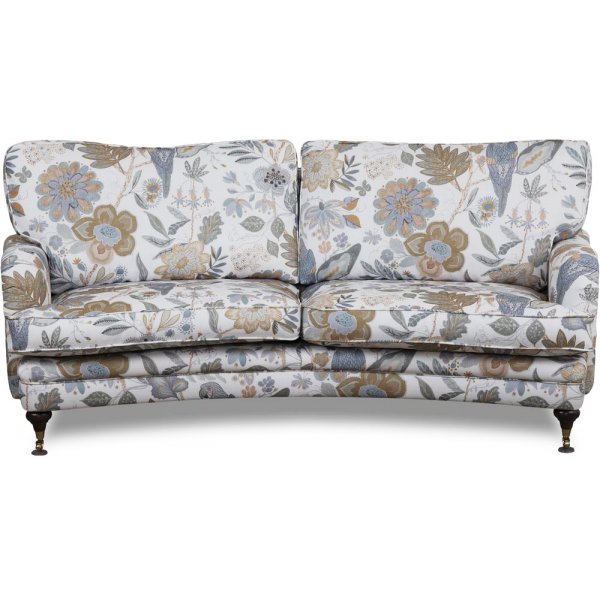 Howard Spirit buet 3-seters sofa i blomsterstoff - Eden Parrot White Howard Spirit buet 3-seters sofa i blomsterstoff - Eden Parrot White
