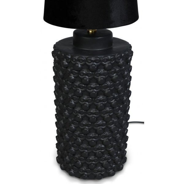 Bordlampe Apor sort - H 48 cm