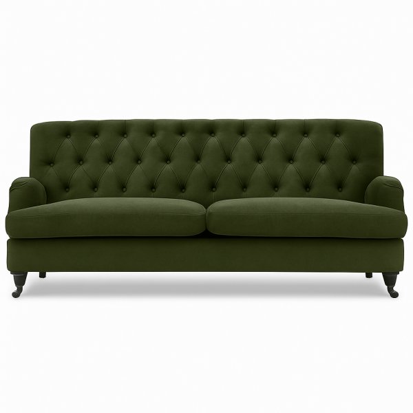 Sofa 215 cm i Mørkgrønn og - Howard Barkley Sofa 215 cm i Mørkgrønn og - Howard Barkley