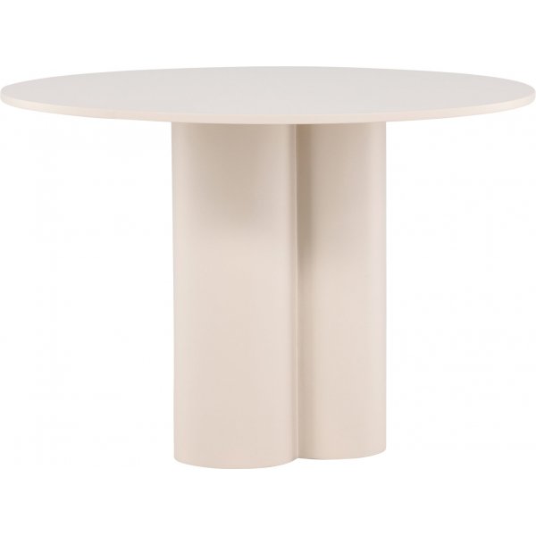Spisebord 110 cm beige - Olivia