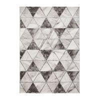 Maskinvevd teppe - Craft Trendy Sølv