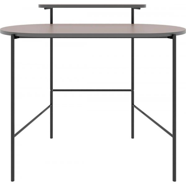 Lob skrivebord - Lys mokka