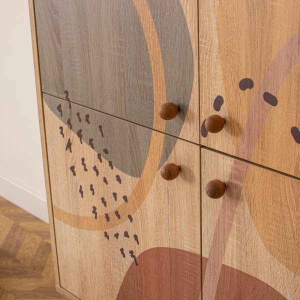 Leva Form garderobe - Furu