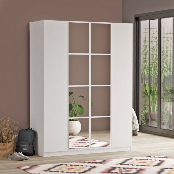 Home garderobe 2 - Hvit Home garderobe 2 - Hvit