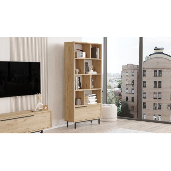 Ocean bokhylle - Valnøtt Ocean bokhylle - Valnøtt