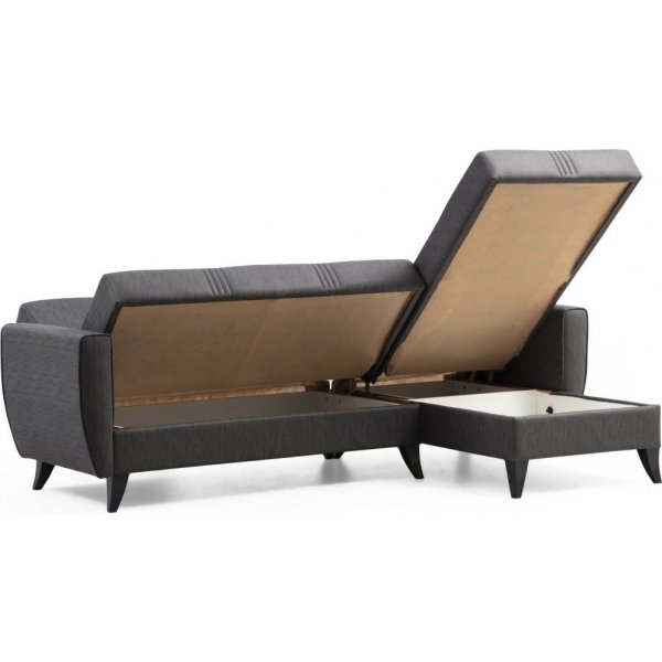 Zaden sovesofa - Mørkegrå Zaden sovesofa - Mørkegrå