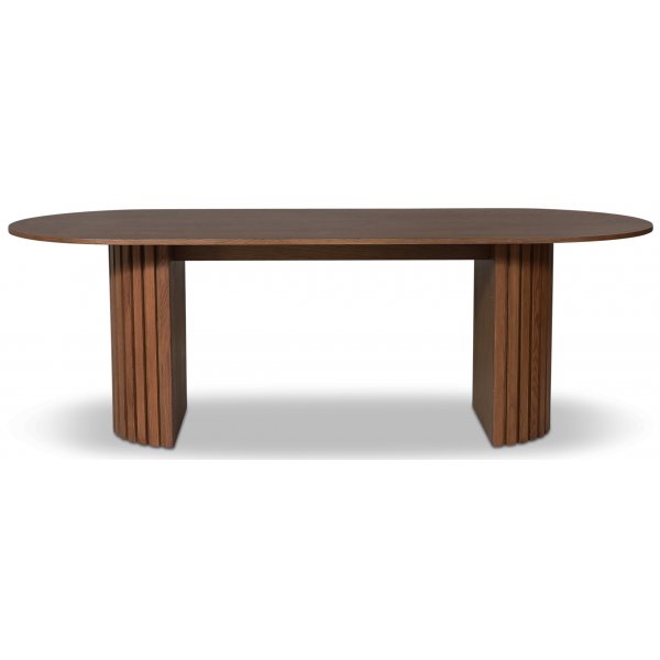 PiPi ovalt spisebord 230 cm - Valnøtt PiPi ovalt spisebord 230 cm - Valnøtt