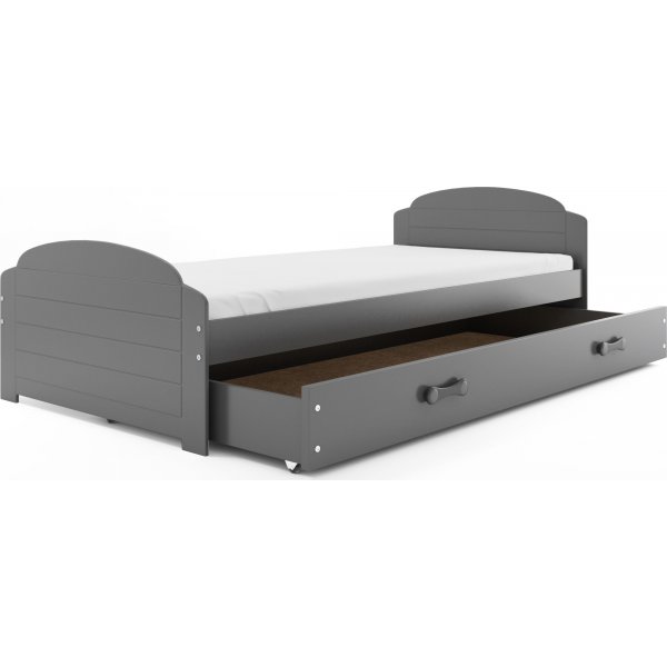 Helsingr juniorseng 90x200 cm (hvit eller gr farge)