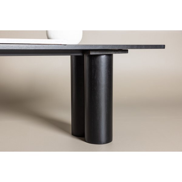 Olivia benk 180 cm - Sort