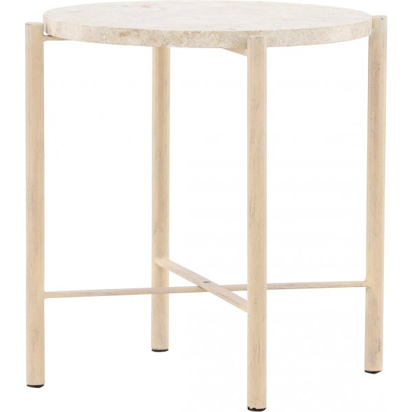 Sandhamn salongbord Ø40 cm - Beige Sandhamn salongbord Ø40 cm - Beige