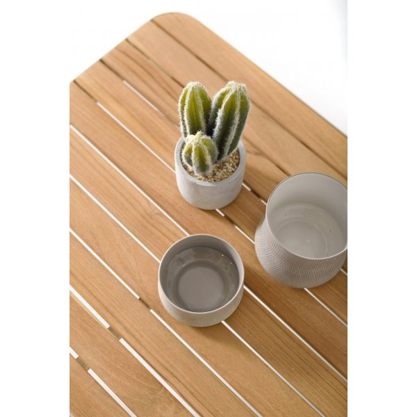 Portals salonggruppe 2 - Hvit/teak