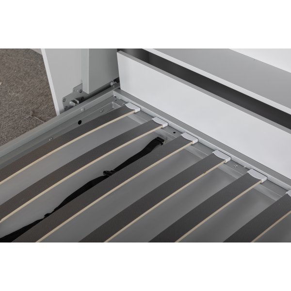 Veggseng 90×200 cm horisontal - Grå Veggseng 90×200 cm horisontal - Grå