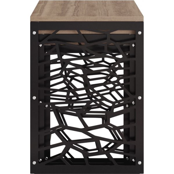 Hare settbord - Svart/valnøtt Hare settbord - Svart/valnøtt