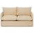 Saga 2-seters sovesofa XL - Krem