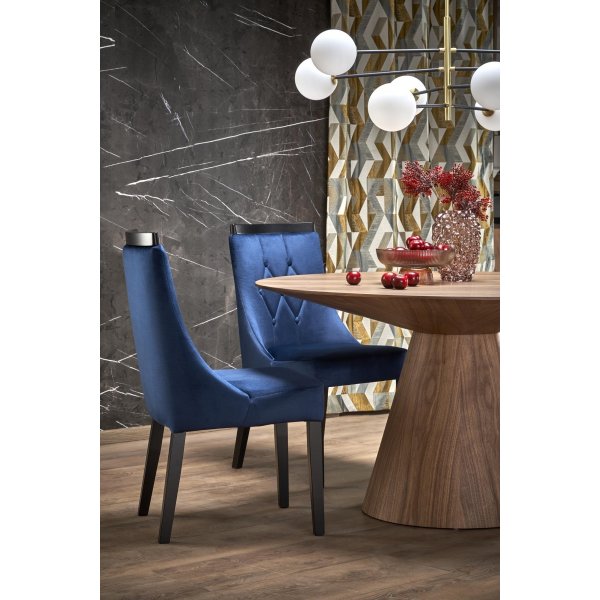 Flyter rundt spisebord i valnøtt Ø137 cm Flyter rundt spisebord i valnøtt Ø137 cm