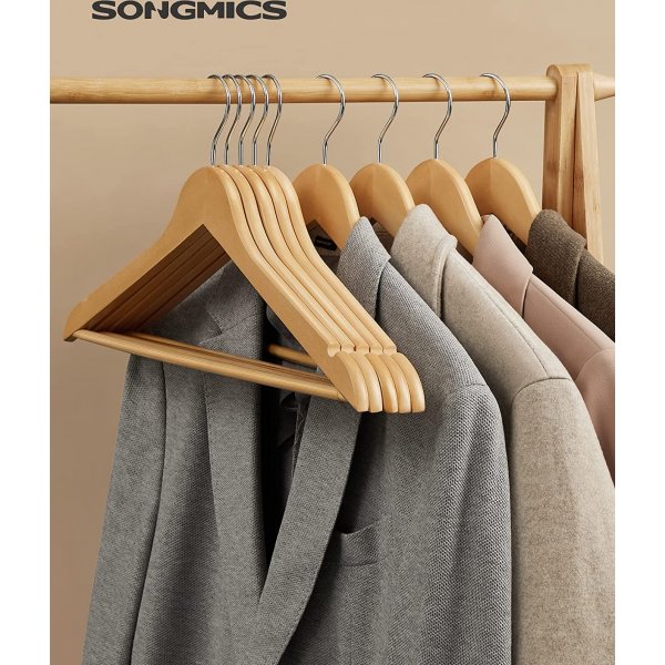 Kleshenger, tre, 44,5 cm, 30-pakning - Beige Kleshenger, tre, 44,5 cm, 30-pakning - Beige