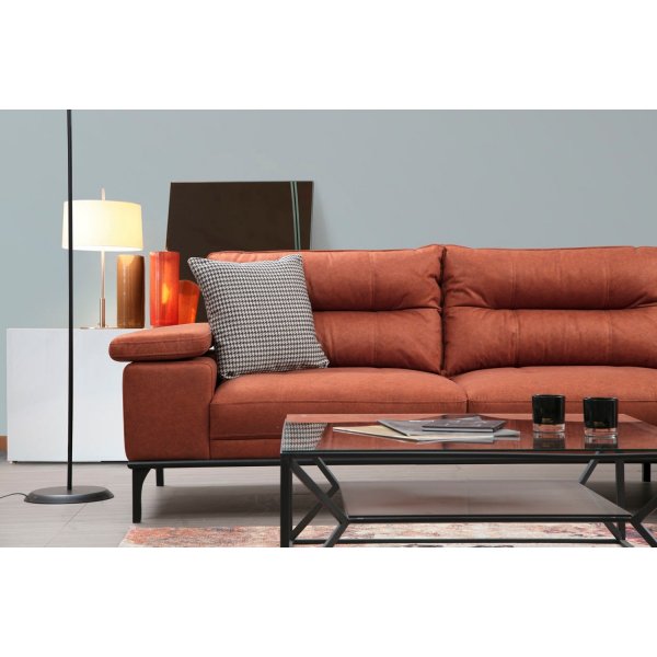 Hollywood divansofa - oransje