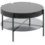 Tipton sofabord - Glass / Svart