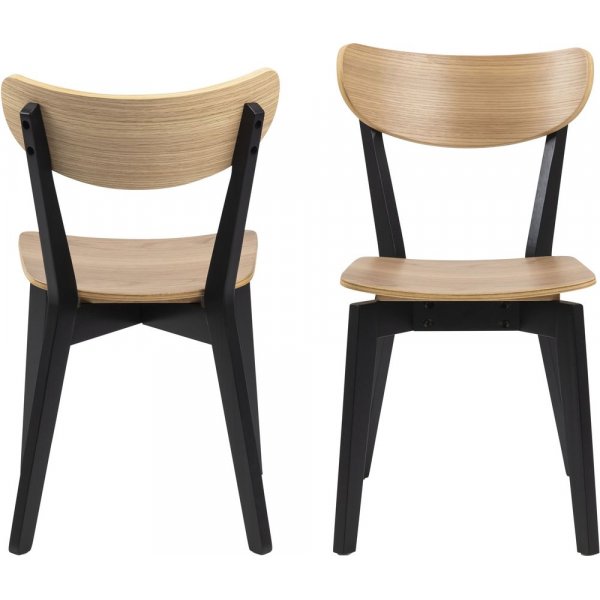 Roxby Spisestol - Eik/svart