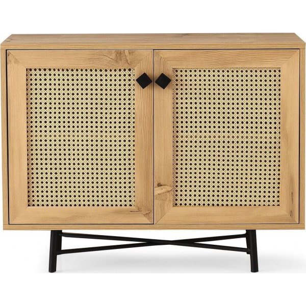 Tarsus skap - Eik/svart Tarsus skap - Eik/svart