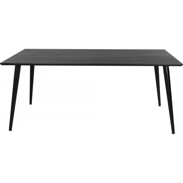 Dip spisebord 180 x 90 cm - Sort Dip spisebord 180 x 90 cm - Sort