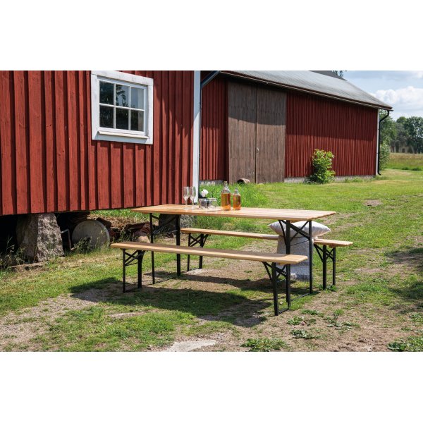 Guniess spisegruppe - Sort/tre Guniess spisegruppe - Sort/tre