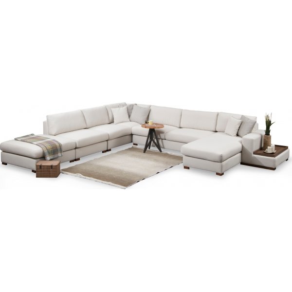 Loke u-sofa - Beige