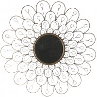 Sol speil 91 cm - Antikk messing Sol speil 91 cm - Antikk messing
