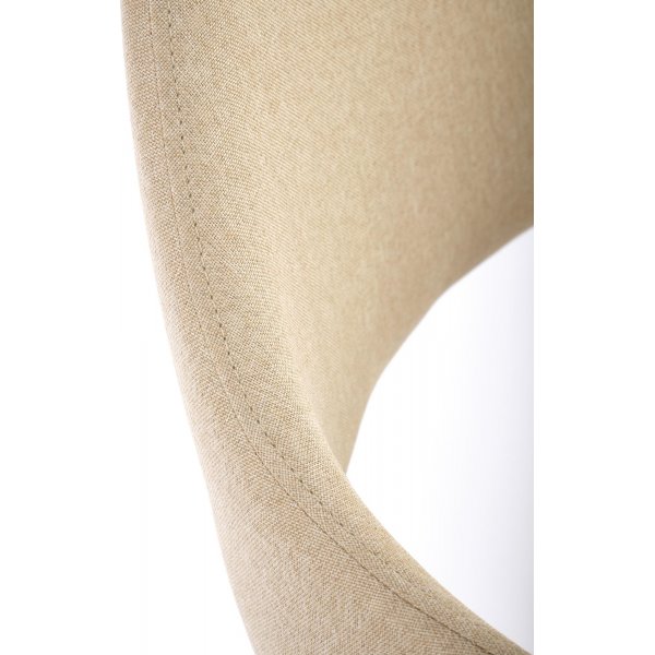 Spisestol valnøtt - Beige Spisestol valnøtt - Beige