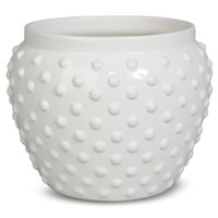 Krukke Piggen H12,8 cm - Hvit Krukke Piggen H12,8 cm - Hvit