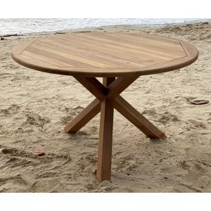 Edsta rundt spisebord 120 cm - Teak