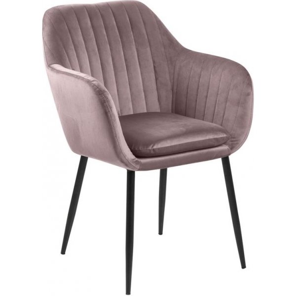 ogeabay karmstol - Rosa velour